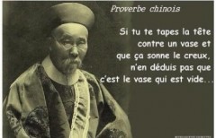 PROVERBE CHINOIS